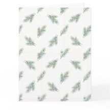Minimal Pine Corporate Christmas Pattern