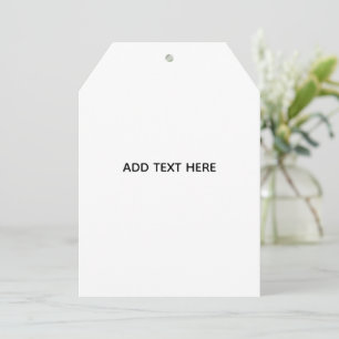 Cartão Minimalista Branco Elegante para Qualquer Ocasião