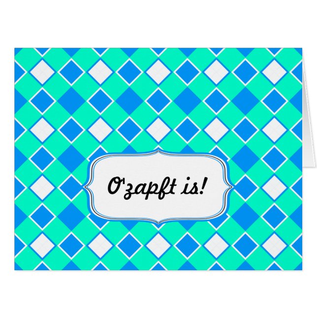 Cartão Mínimos da Baviera (Frente horizontal)