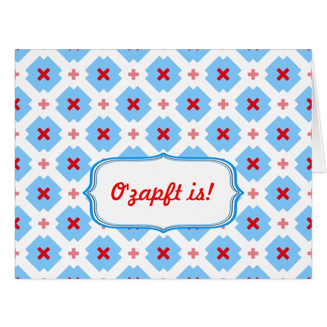 Cartão Mínimos da Baviera (Frente horizontal)