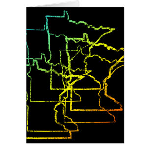 Cartão minMinnesota chill fade