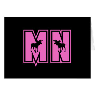 Cartão Minnesota Moose