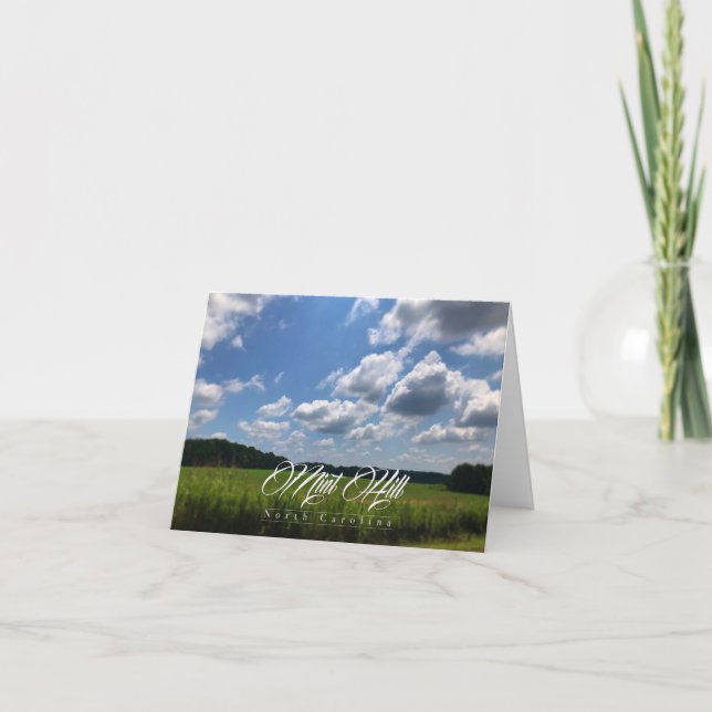 Cartão Mint Hill North Carolina greeting cards (Frente)