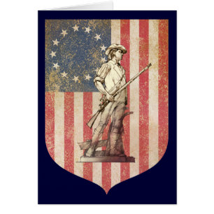 Cartão Minuteman da concórdia