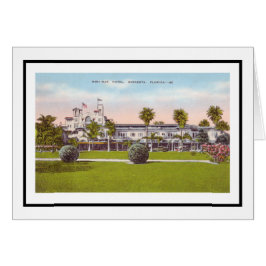 Cartão Mira Mar Hotel Sarasota, Flórida