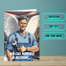 Miracle Worker Funny Mechanic Birthday