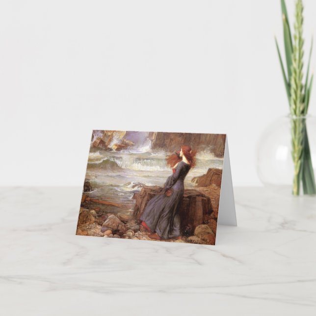 Cartão Miranda from The Tempest (Frente)