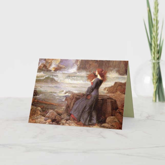 Cartão Miranda - The Tempest Card (Frente)