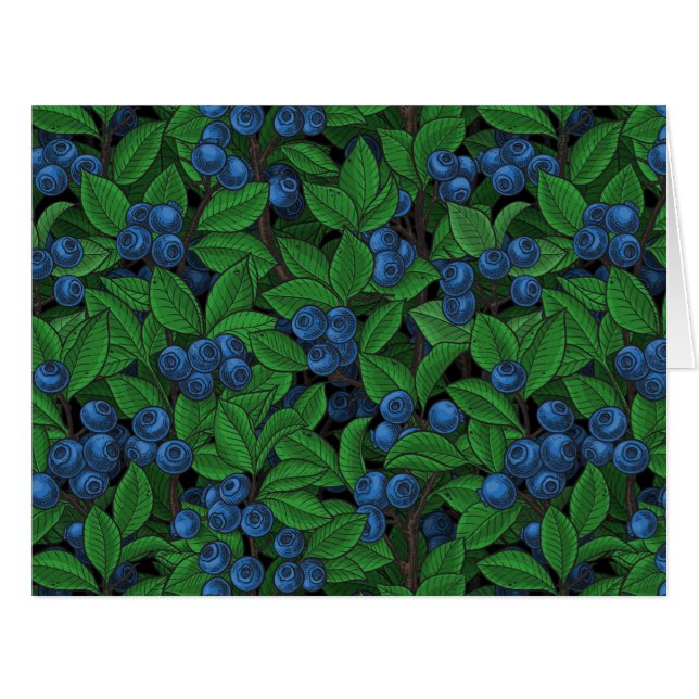 Cartão mirtilo (Frente horizontal)