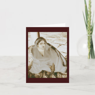 Cartão Miru's Temptation; Notecard