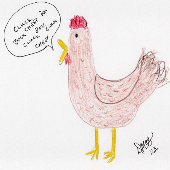 Cartão Miscelânea/Oddball - Desculpe pelo idioma de moto (Criador carregado)