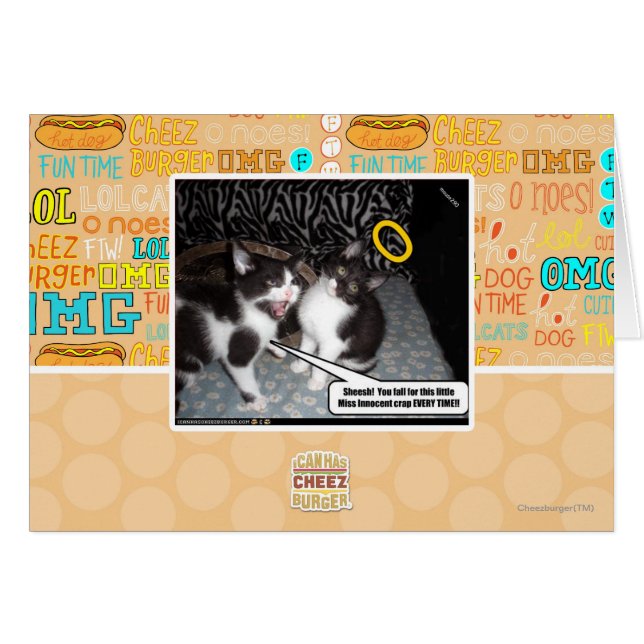 Cartão Miss Innocent (Frente Horizontal)