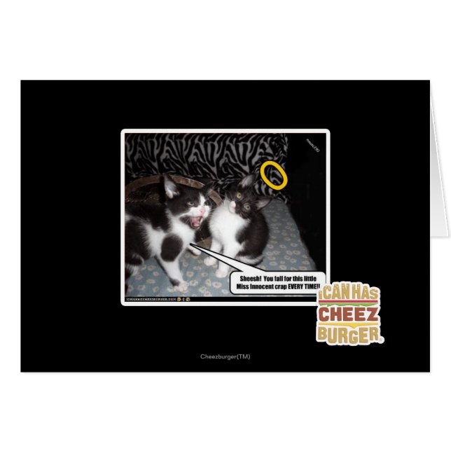 Cartão Miss Innocent (Frente Horizontal)