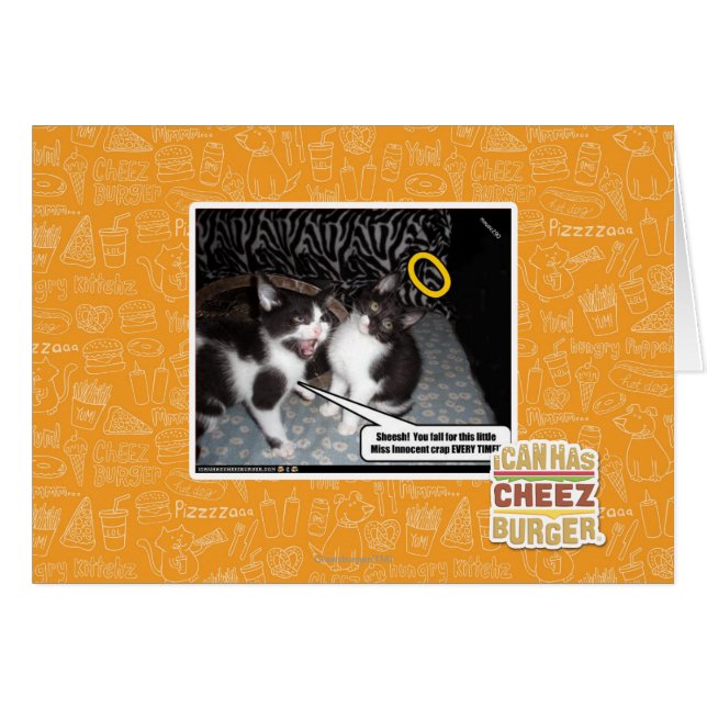 Cartão Miss Innocent (Frente Horizontal)