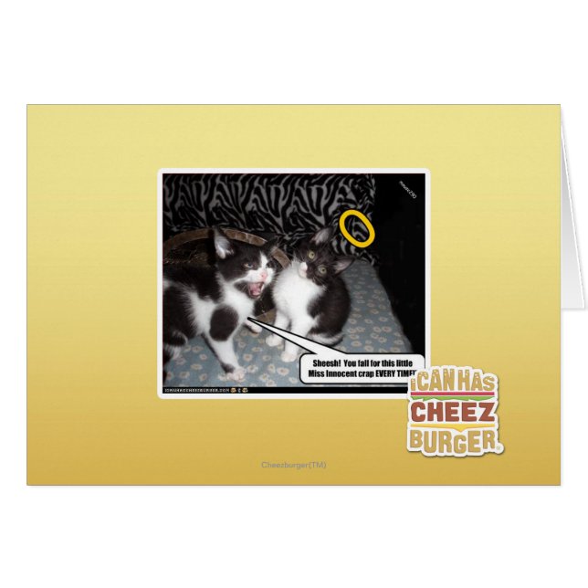 Cartão Miss Innocent (Frente Horizontal)