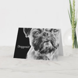 Cartão Miss Seu Cãozinho Engraçado