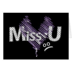 Cartão Miss U