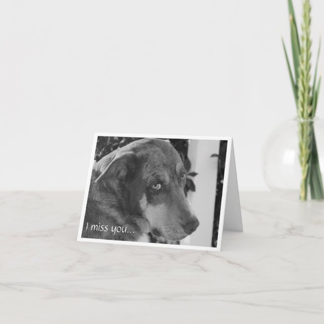 Cartão Miss U Card (Frente)