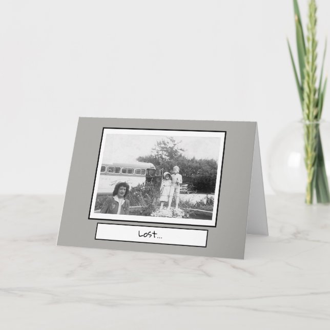 Cartão Miss You (Frente)