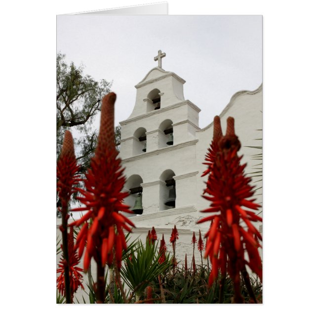 Cartão Missão de San Diego (Frente)