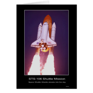 Cartão Missão do vaivém espacial STS 107