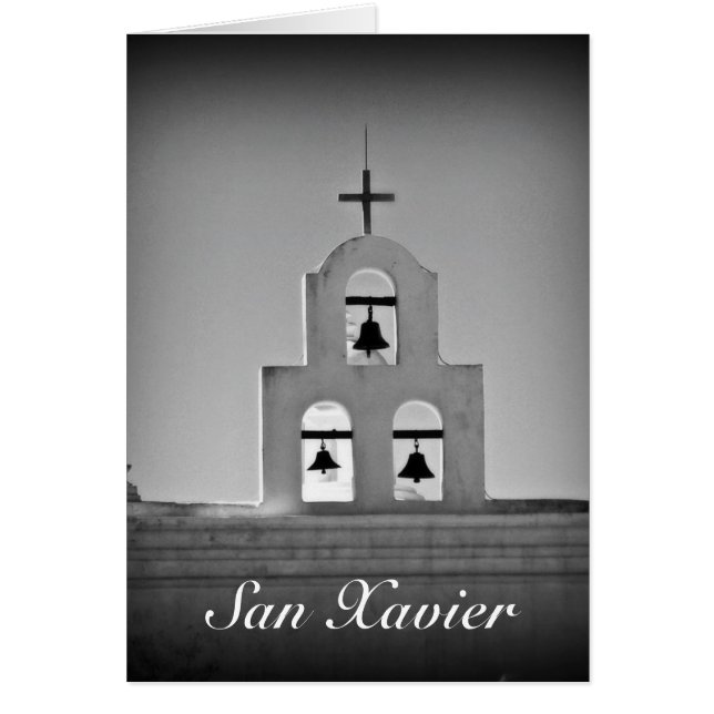 Cartão Missão San Xavier (Frente)