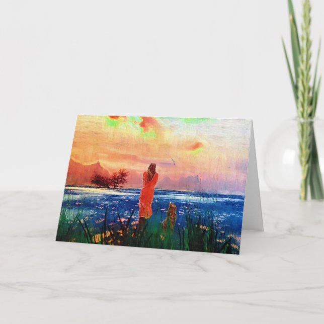 Cartão Missing you (Frente)