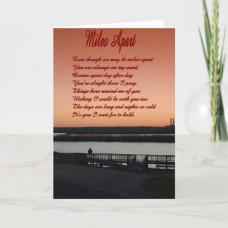 Cartão Missing You Card