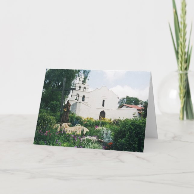 Cartão Mission San Diego de Alcala (Frente)