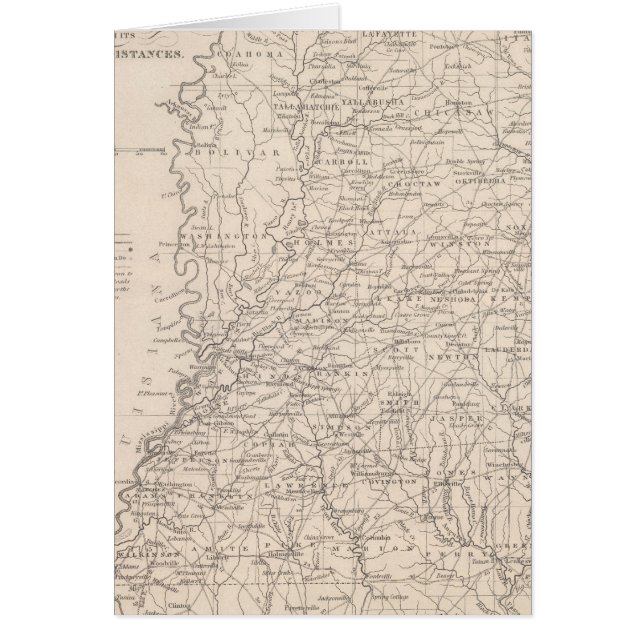 Cartão Mississippi (Frente)