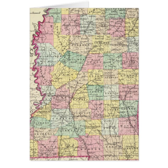 Cartão Mississippi 10 (Frente)