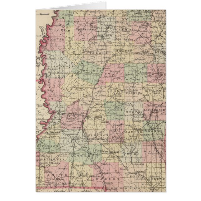 Cartão Mississippi 3 (Frente)