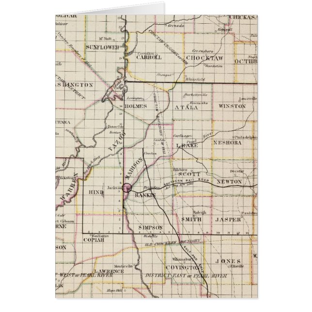 Cartão Mississippi 7 (Frente)