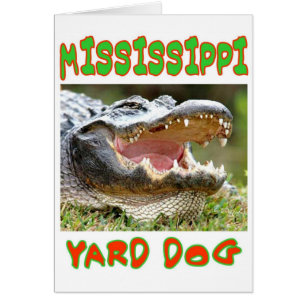 CARTÃO MISSISSIPPI YARD DOG