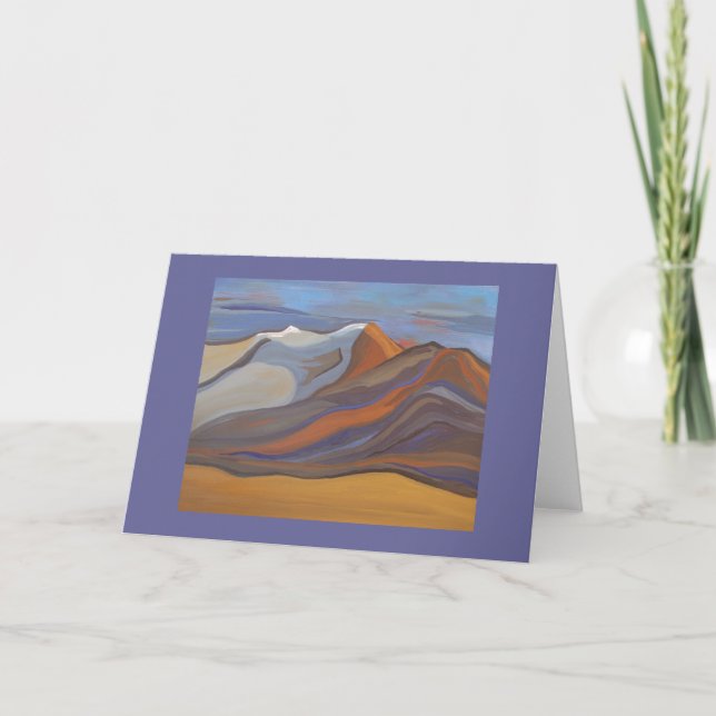 Cartão Missões azuis (Frente)