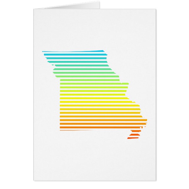 Cartão missouri chill fade (Frente)