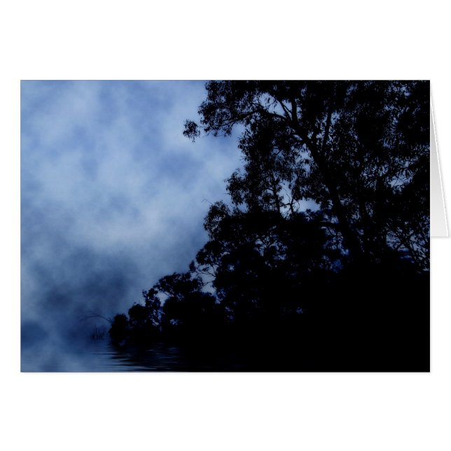 Cartão Mistério Azul (Frente Horizontal)