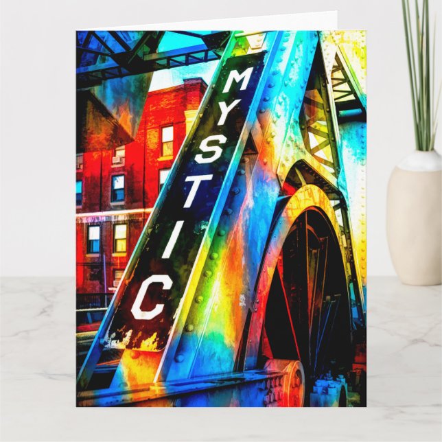 Cartão Mística Colorida (Frente)