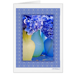 Cartão Mistura III do Hydrangea