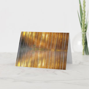 Cartão Misty Forest Scene