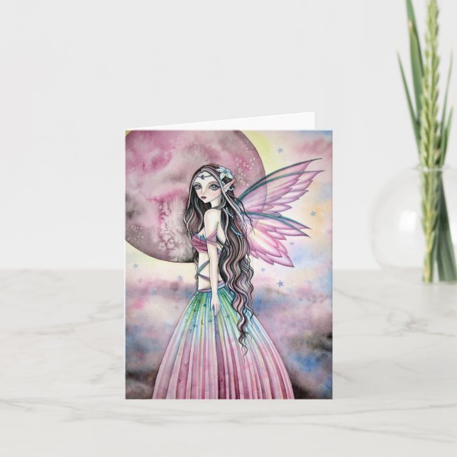 Cartão Misty Moon Fairy - Blank Card (Frente)