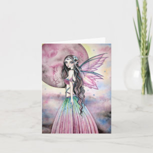 Cartão Misty Moon Fairy - Blank Card