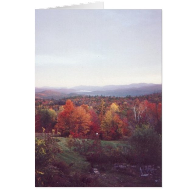 Cartão Misty Morning, 15 de outubro de 2008 (Frente)