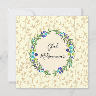 Cartão Mittsommer jovial