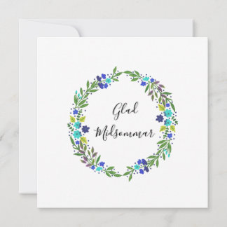 Cartão Mittsommer jovial