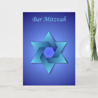 Cartão Mitzvah Bar
