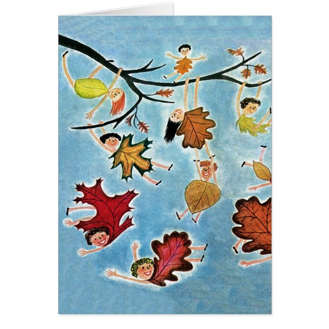 Cartão Miúdos da folha (Frente)