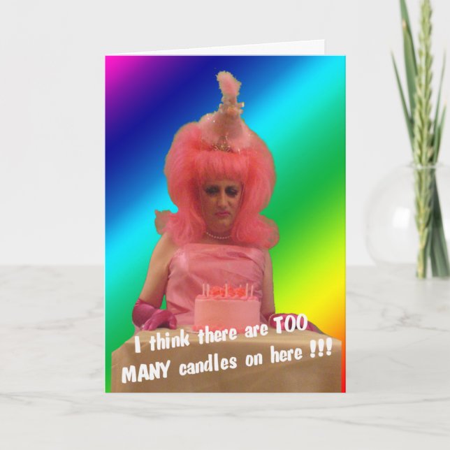 Cartão Miz Cotton - Birthday Cake (Frente)