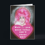 Cartão Miz Cotton - Surprise birthday<br><div class="desc">Say Happy Birthday with humor and a little Miz Cotton sunshine ... </div>