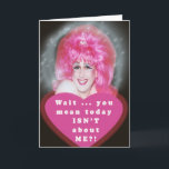 Cartão Miz Cotton - Surprise birthday<br><div class="desc">Say Happy Birthday with humor and a little Miz Cotton sunshine ... </div>